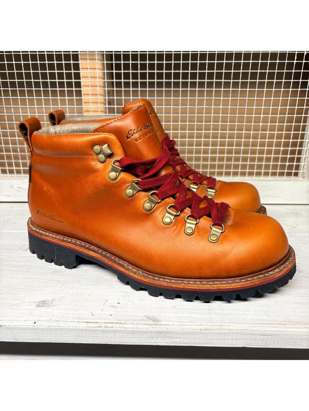 Eddie Bauer K-Series Hiking Boots Mens Size 10.5 Waterproof